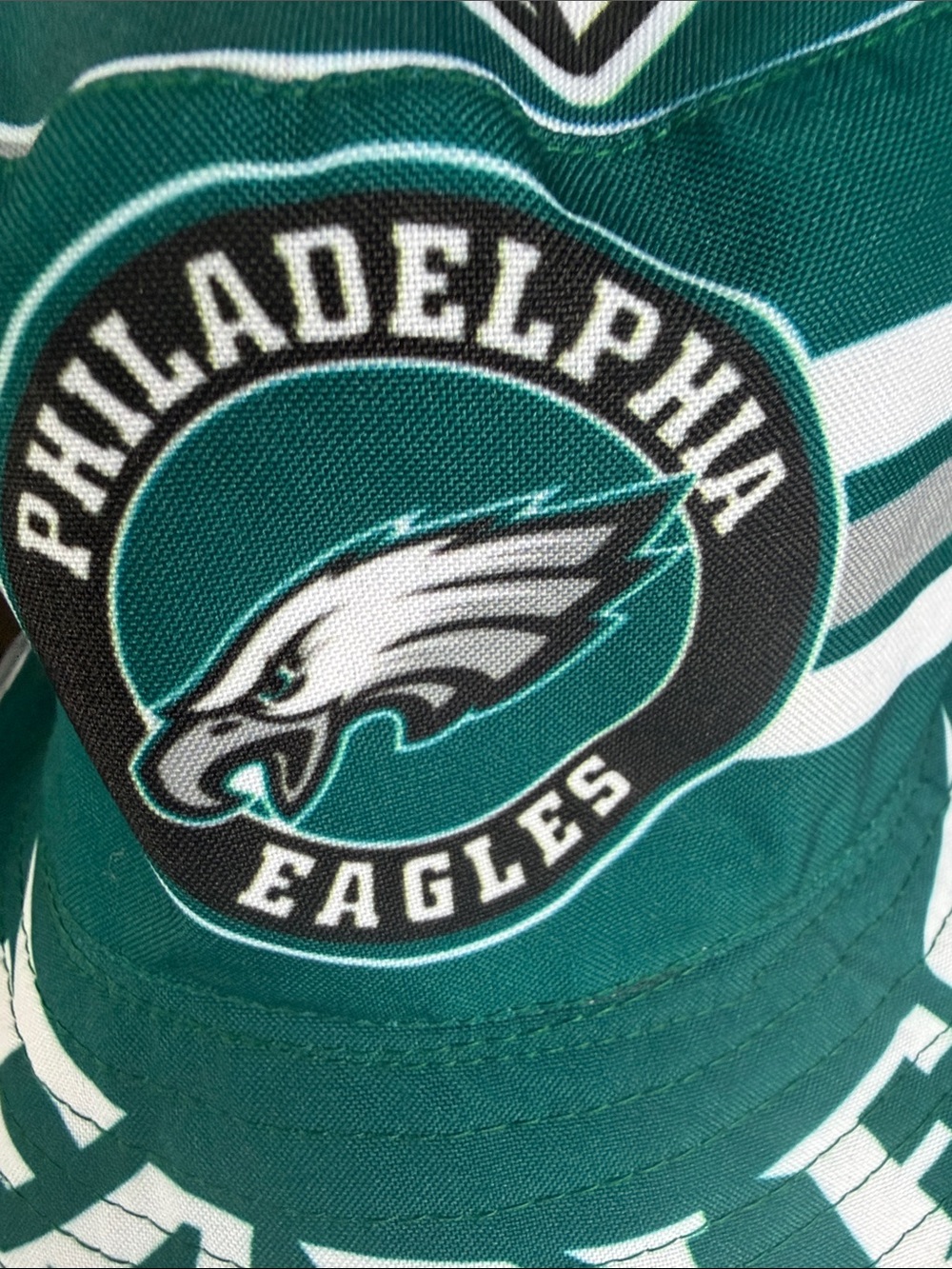 Philadelphia Eagles Teal Bucket Hat - Picture 3 of 5